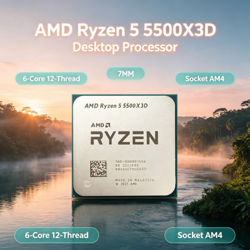 Amd Cpu Ryzen 5 - CPU para juegos AMD Ryzen 5