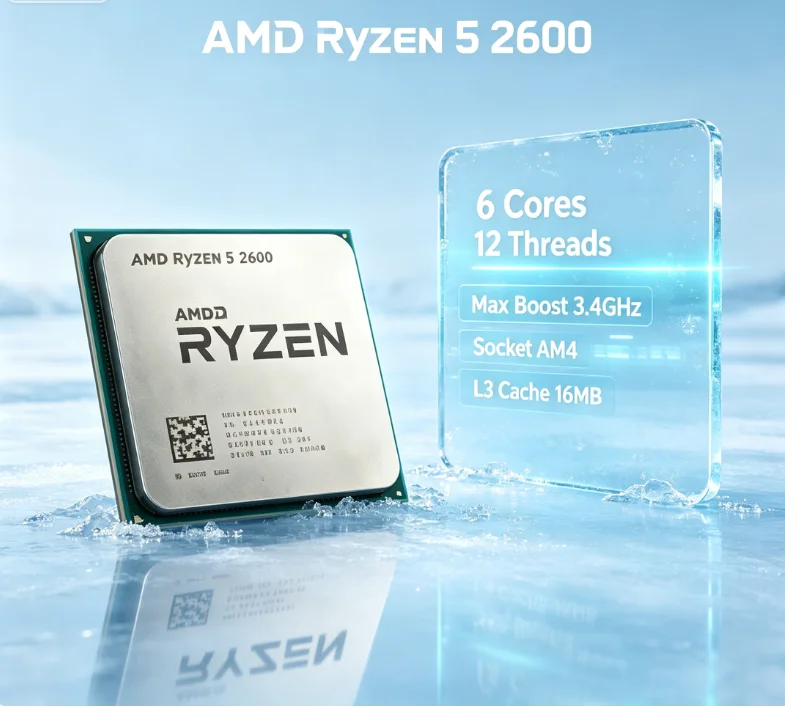 Amd Cpu Ryzen 5 - CPU AMD Ryzen 5 2600 R5