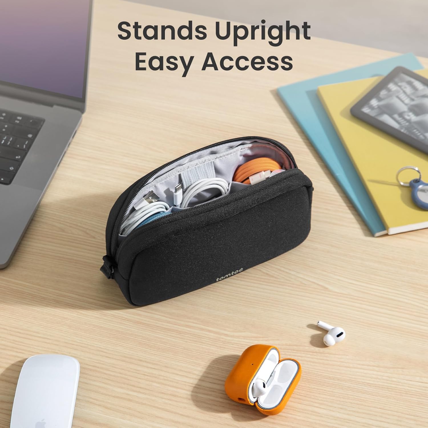 Tech Accessories Travel Case - Estuche Organizador de Electrónicos para Viaje,