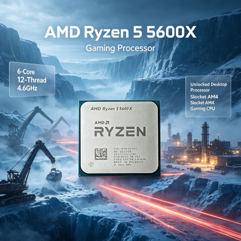 Amd Cpu Ryzen 5 - Procesador Ryzen 5 5600X Desbloqueado AM4