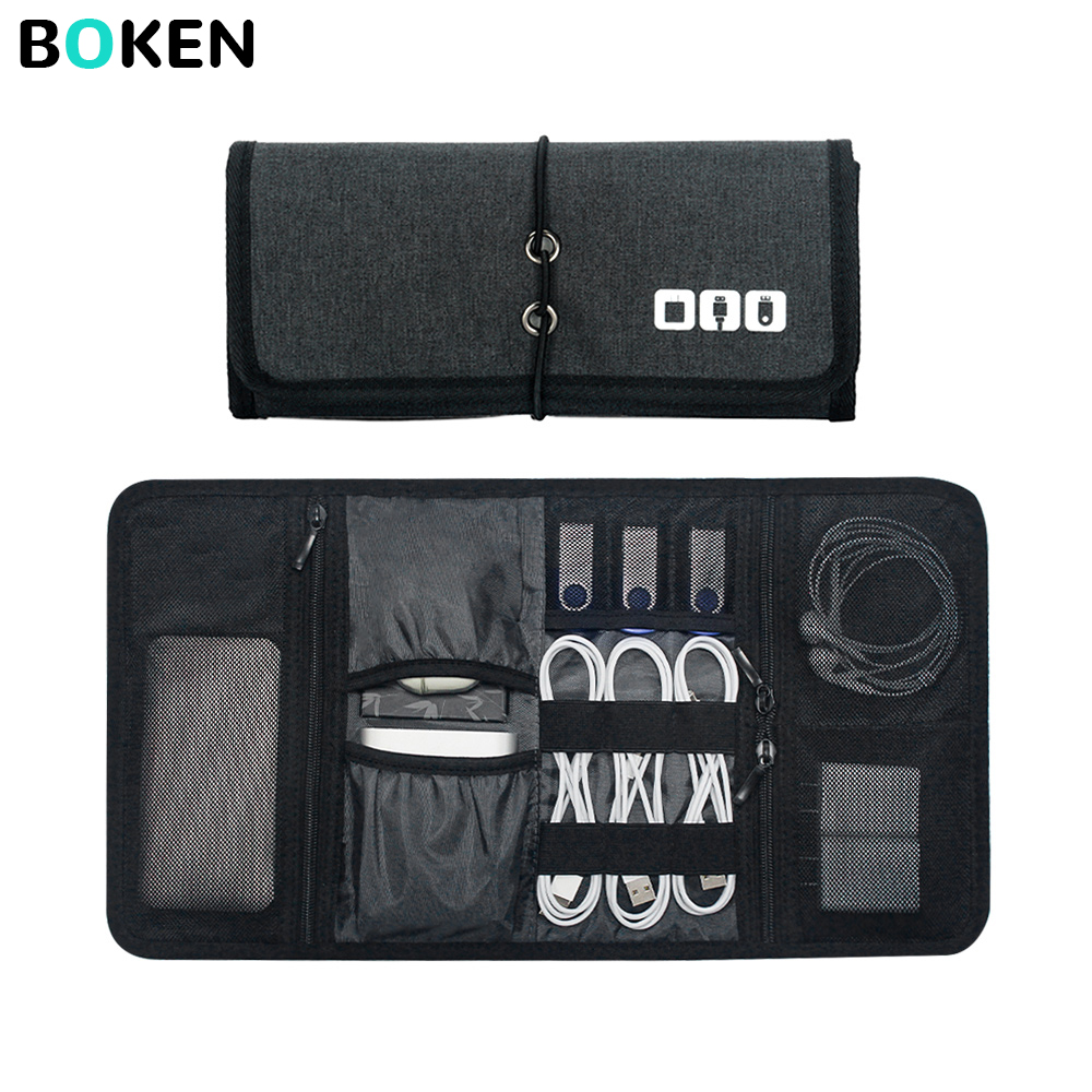 Tech Accessories Travel Case - Bolsa Organizadora de Cables, Estuche de