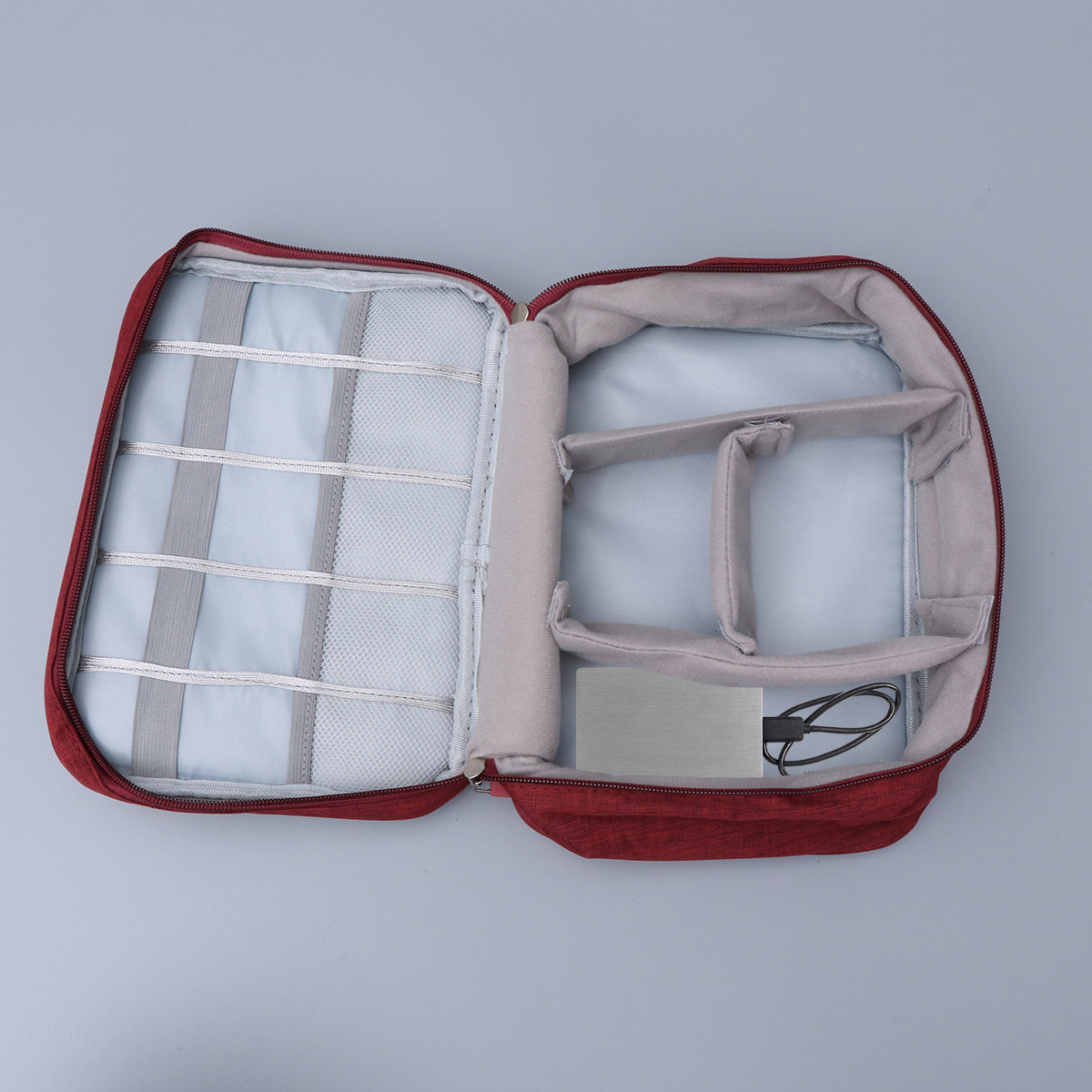 Tech Accessories Travel Case - Bolsa de Viaje para Almacenamiento, Organizador