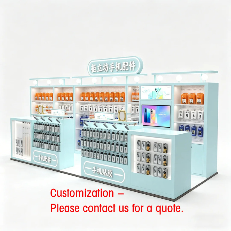Tech Accessories Kiosk - Kiosco de Accesorios para Teléfono Personalizado