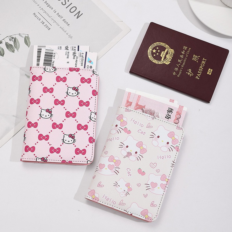 Tech Accessories For Travel - Hello Kitty Funda para pasaporte para