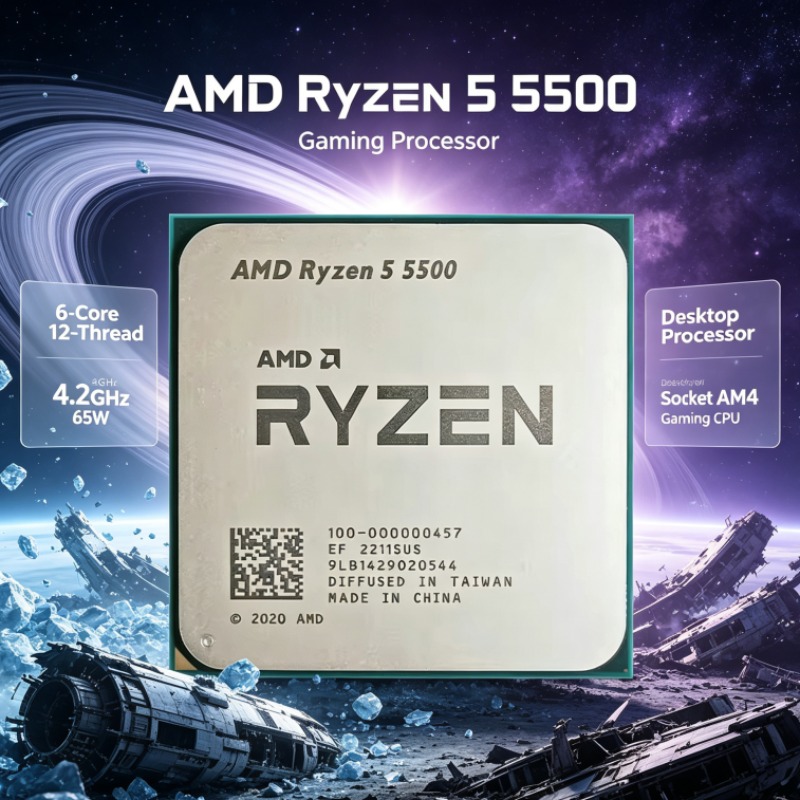 Procesador AMD Ryzen 5 5500 AM - Amd Cpu Ryzen 5 reseña y precio