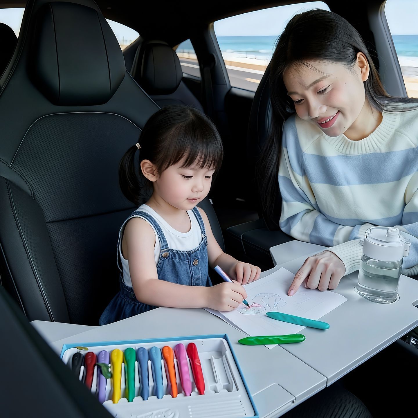 Escritorio plegable para coche - Tech Accessories Desk reseña y precio
