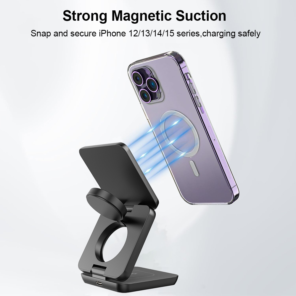 Cargador inalámbrico 3 en 1 es - Wireless Charger 3 In 1 reseña y precio