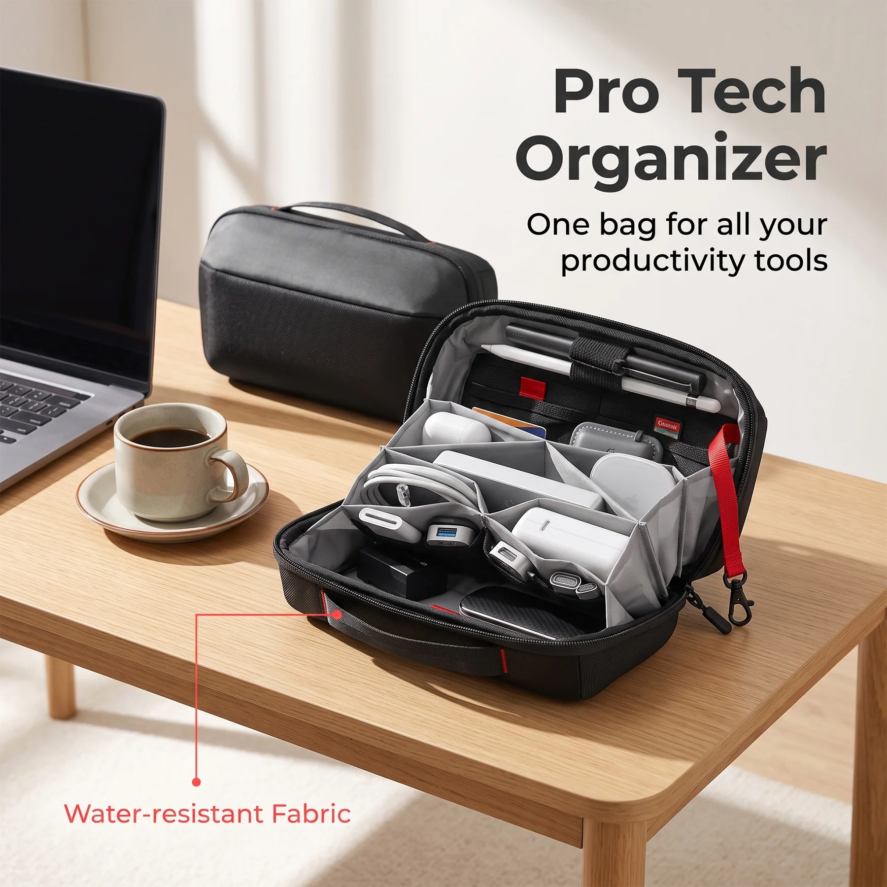 Estuche Organizador de Accesor - Tech Accessories Travel Case reseña y precio
