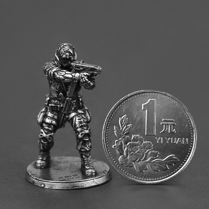 Modelo de soldado de Metal est - Tech Accessories Board reseña y precio
