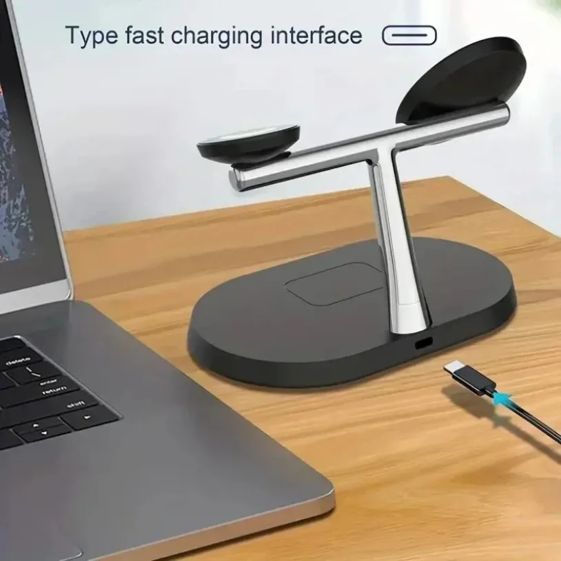 Base de Carga Inalámbrica Magn - Wireless Charger 3 In 1 reseña y precio