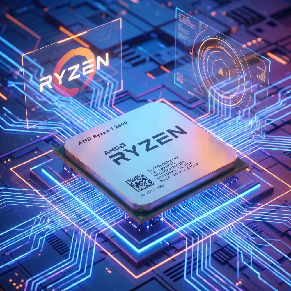 CPU AMD Ryzen 5 2600 R5 2600 p - Amd Cpu Ryzen 5 reseña y precio