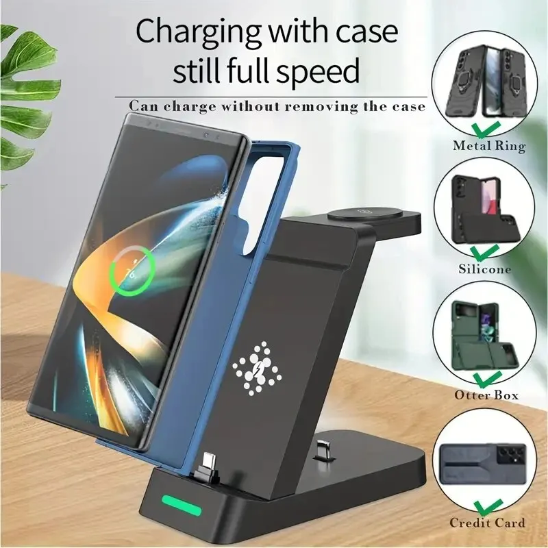 Estación de carga 3 en 1 para  - Wireless Charger 3 In 1 reseña y precio