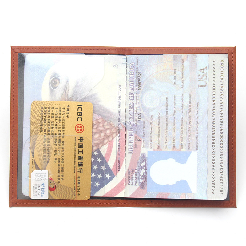 Porta pasaporte con estampado  - Tech Accessories For Travel reseña y precio