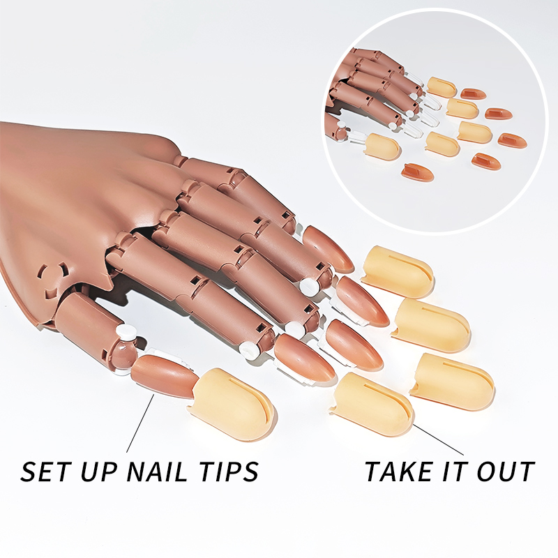 Práctica falsa de uñas, piezas - Tech Accessories Shop reseña y precio
