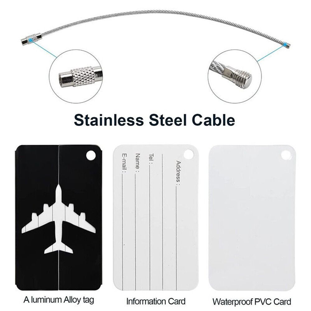 Etiquetas de equipaje de viaje - Tech Accessories For Travel reseña y precio