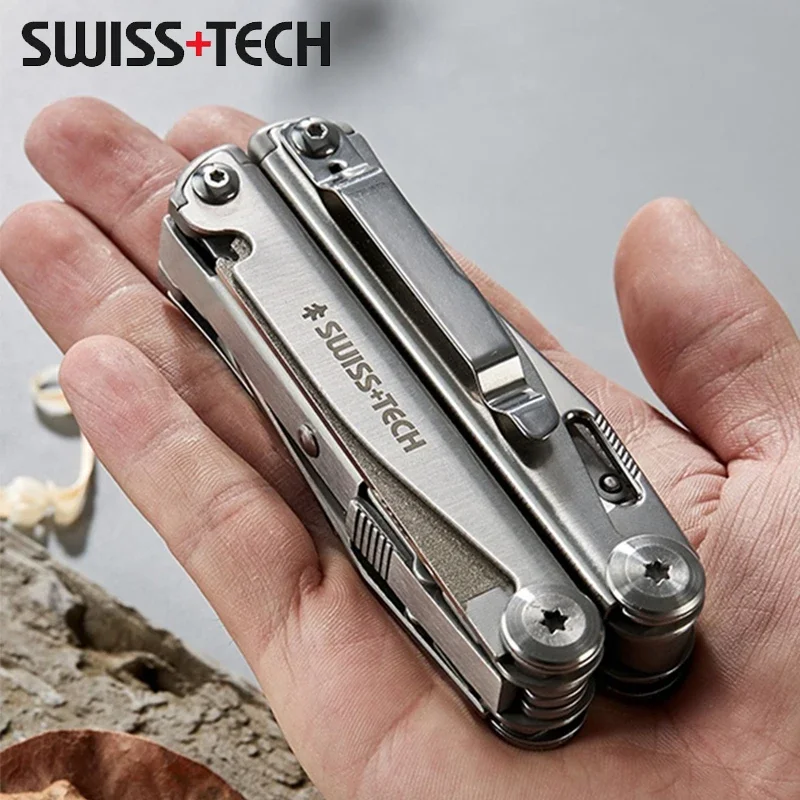 SWISS TECH-Alicates multiherra - Tech Accessories Kit reseña y precio