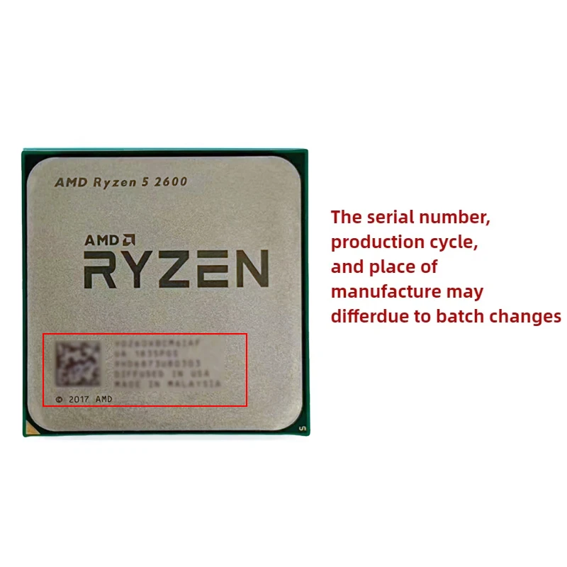 Procesador AMD Ryzen 5 2600 Tr - Amd Cpu Ryzen 5 reseña y precio
